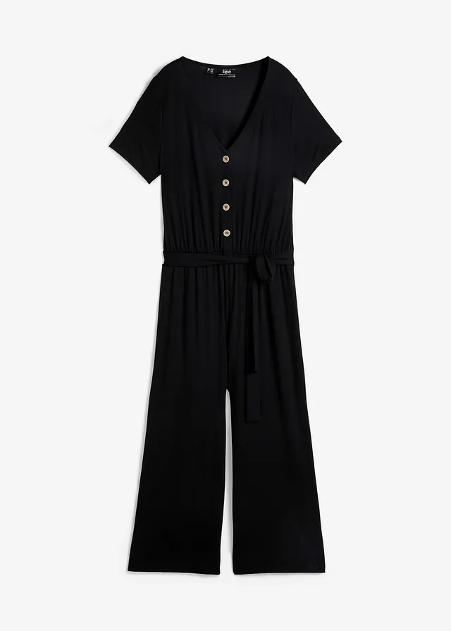 Salopetă jerse din amestec de viscoză