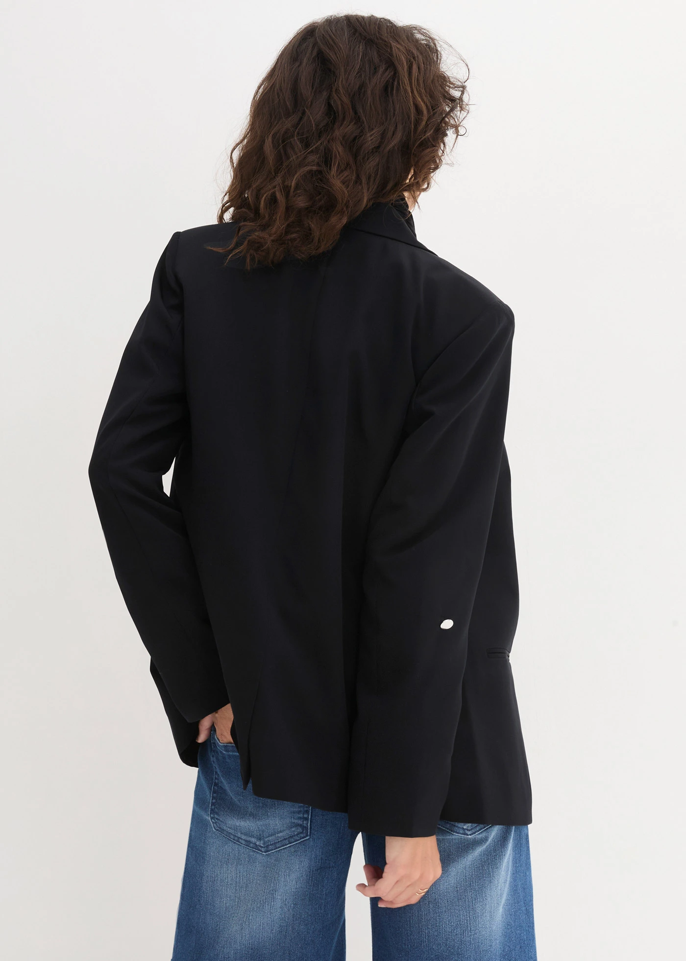 Oversized blazer • zwart • bonprix online shop