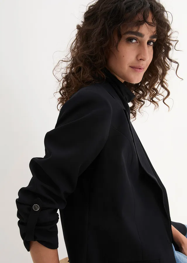 Oversized blazer • zwart • product-page.page-title-suffix