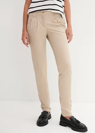 Stretch chino, Kleur: sand