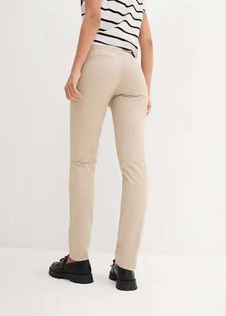 Stretch chino, Kleur: sand