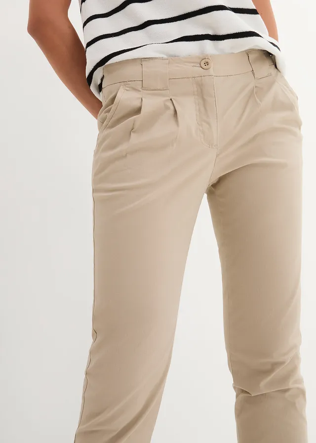 Pantalon chino extensible • sable • product-page.page-title-suffix