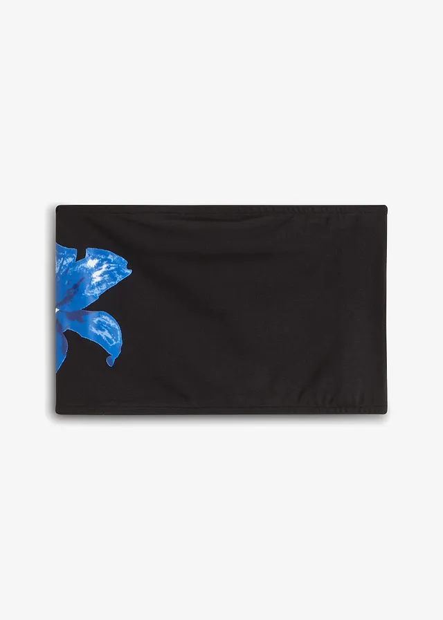 Top bandeaux cu print