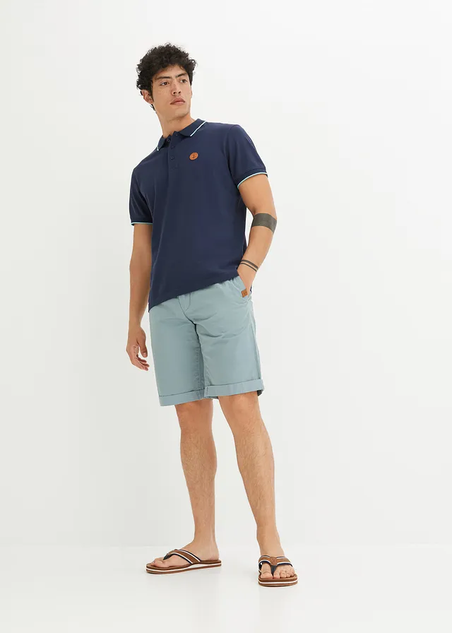 Polo en maille piquée 100% coton • bleu foncé • product-page.page-title-suffix