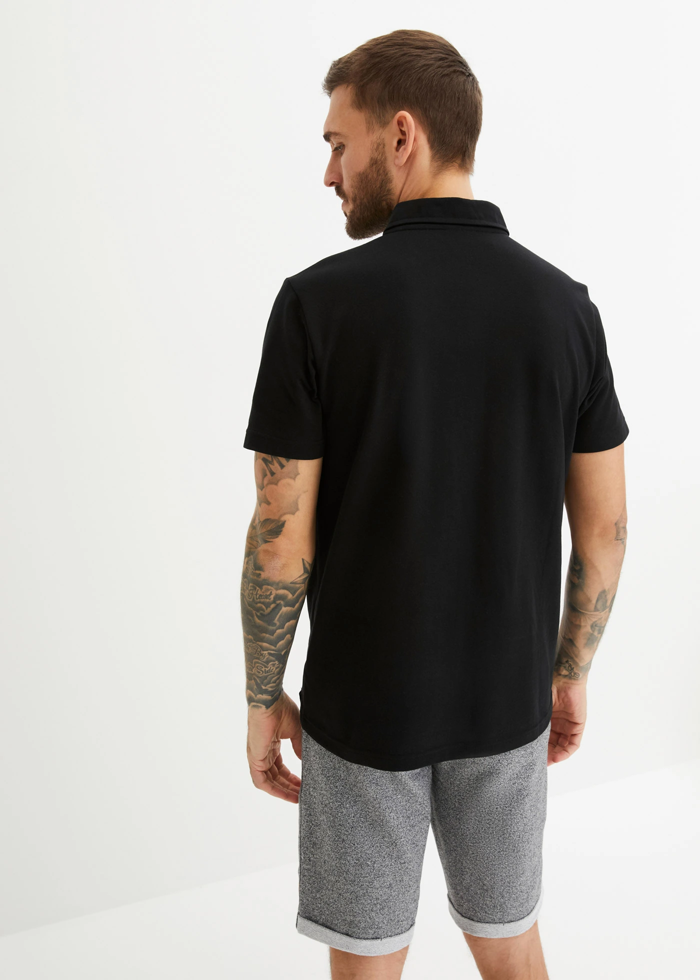 Funkční triko polo, rychleschnoucí • černá • bonprix obchod