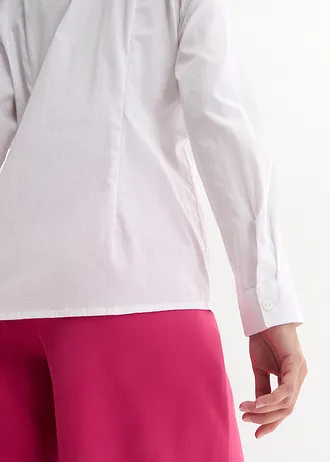 Košilová halenka • bílá • bonprix obchod