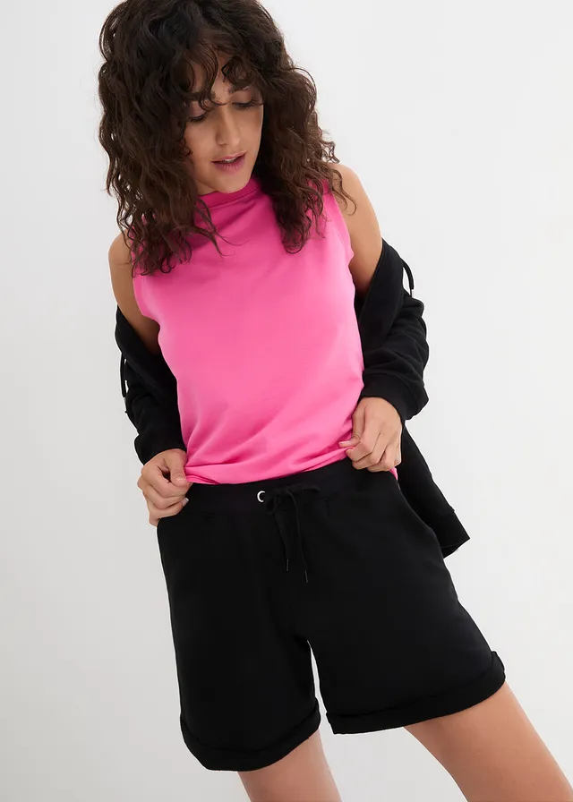 Sweat short van puur katoen • zwart • product-page.page-title-suffix