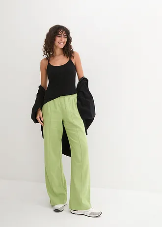 Top met spaghettibandjes van puur katoen (set van 3), Kleur: zwart+zwart+zwart