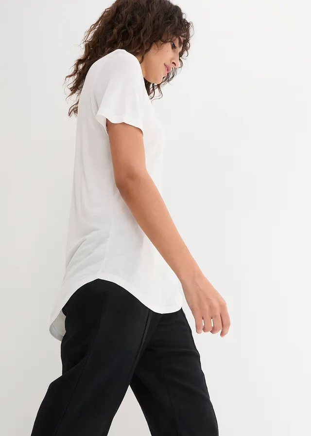 Longshirt van zachte viscose • wit • product-page.page-title-suffix