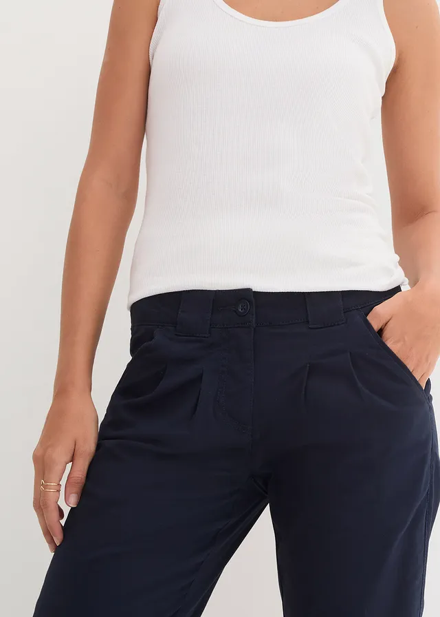 Stretch chino • donkerblauw • product-page.page-title-suffix
