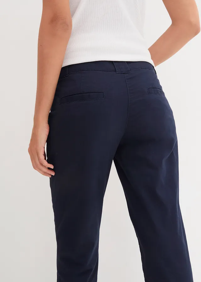 Stretch chino • donkerblauw • product-page.page-title-suffix