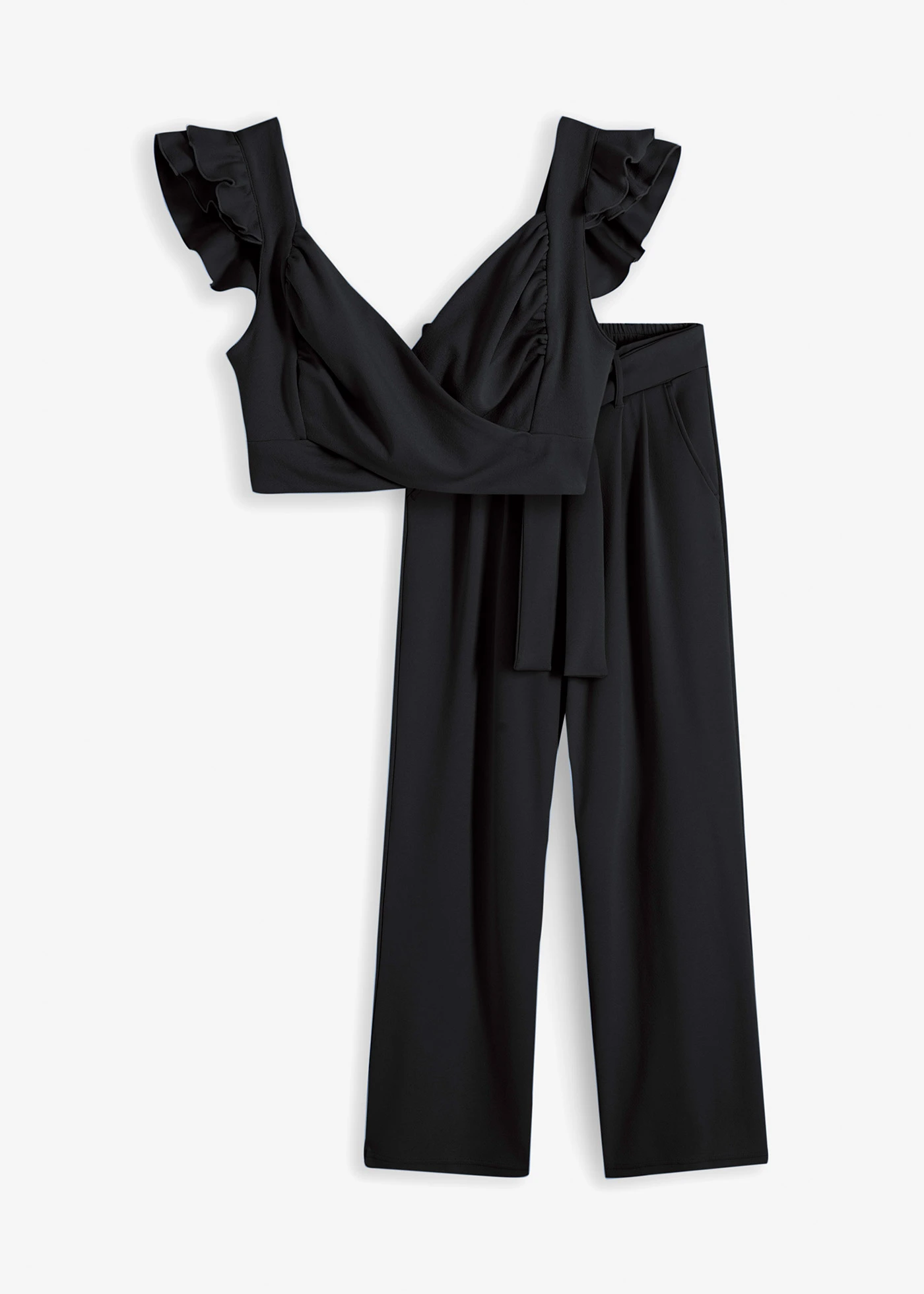 Triko a kalhoty (2dílná souprava) • černá • bonprix obchod