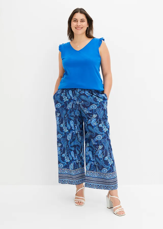 Top 100% coton, Couleur: bleu azur