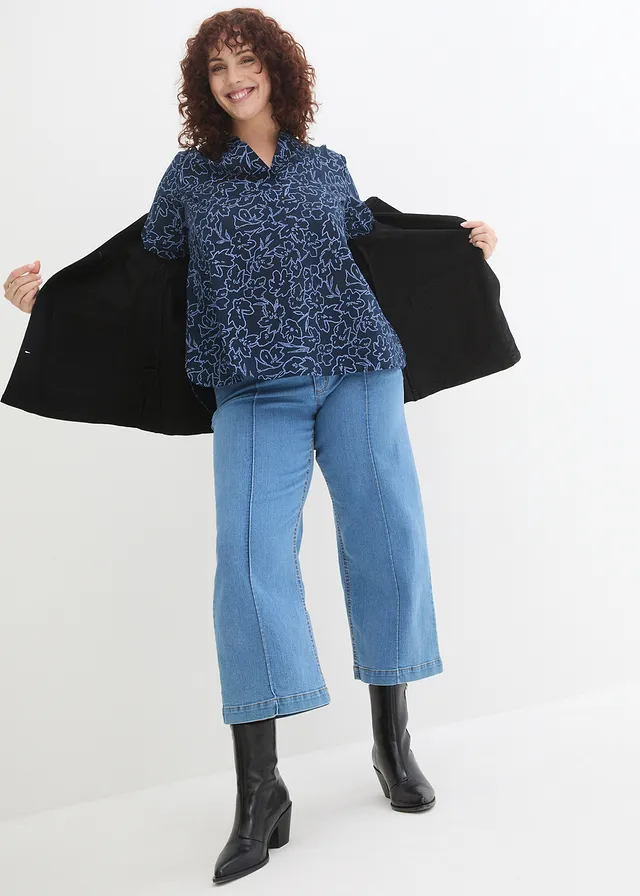Tuniek, Kleur: donkerblauw-parelblauw