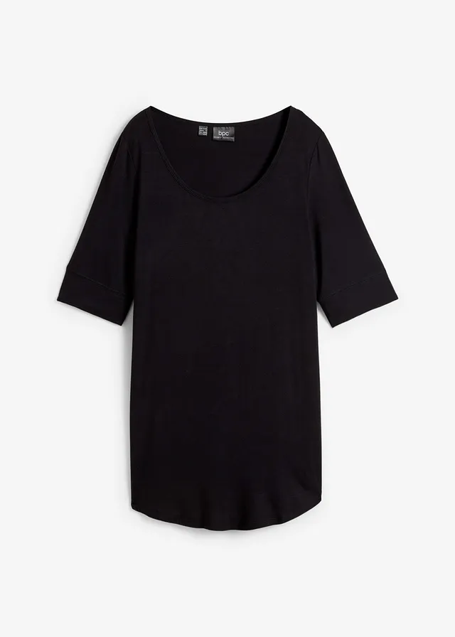 Longshirt van zachte viscose