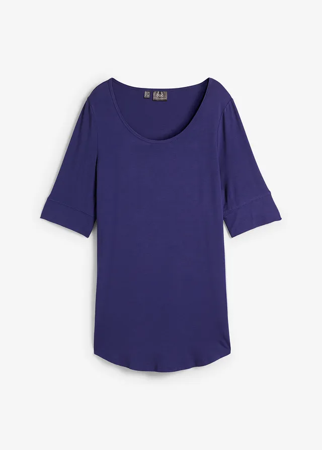 Longshirt van zachte viscose