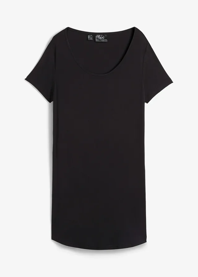 Longshirt, korte mouw