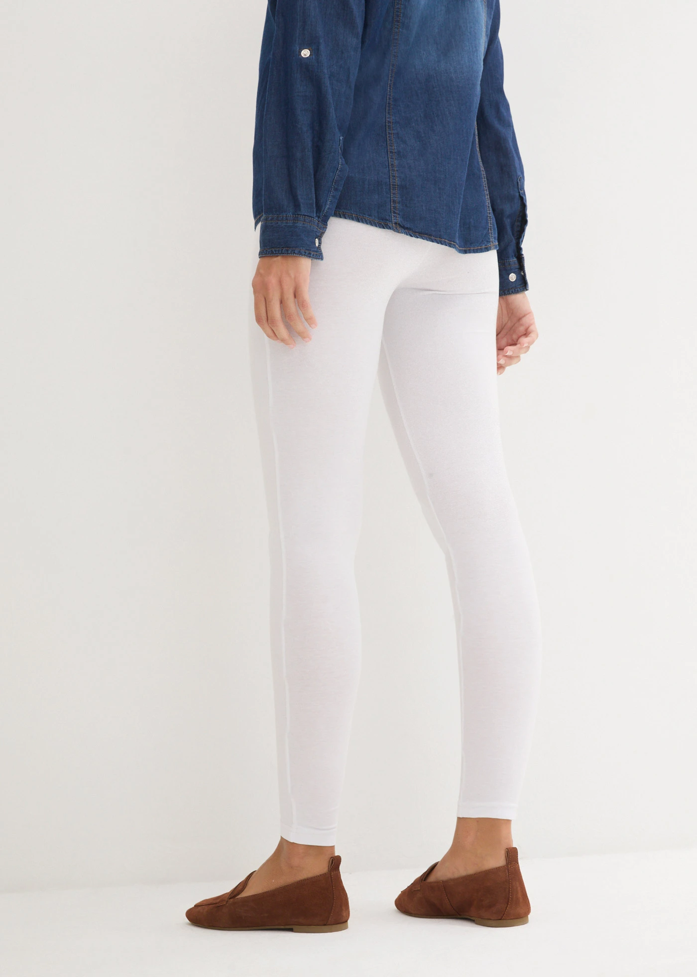 Legging (set van 2) • wit+zwart • bonprix online shop