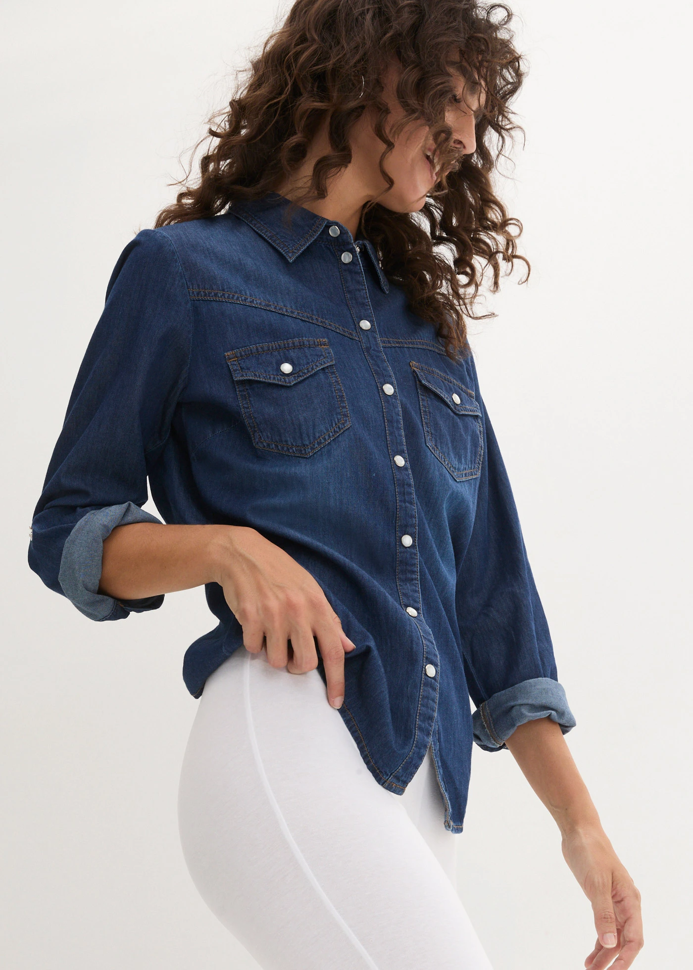 Legging (set van 2) • wit+zwart • bonprix online shop