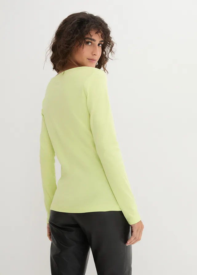 Longsleeve van biologisch katoen • mintgroen • product-page.page-title-suffix