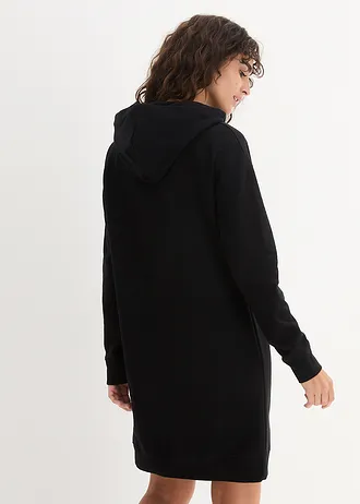 Robe sweat, Couleur: noir