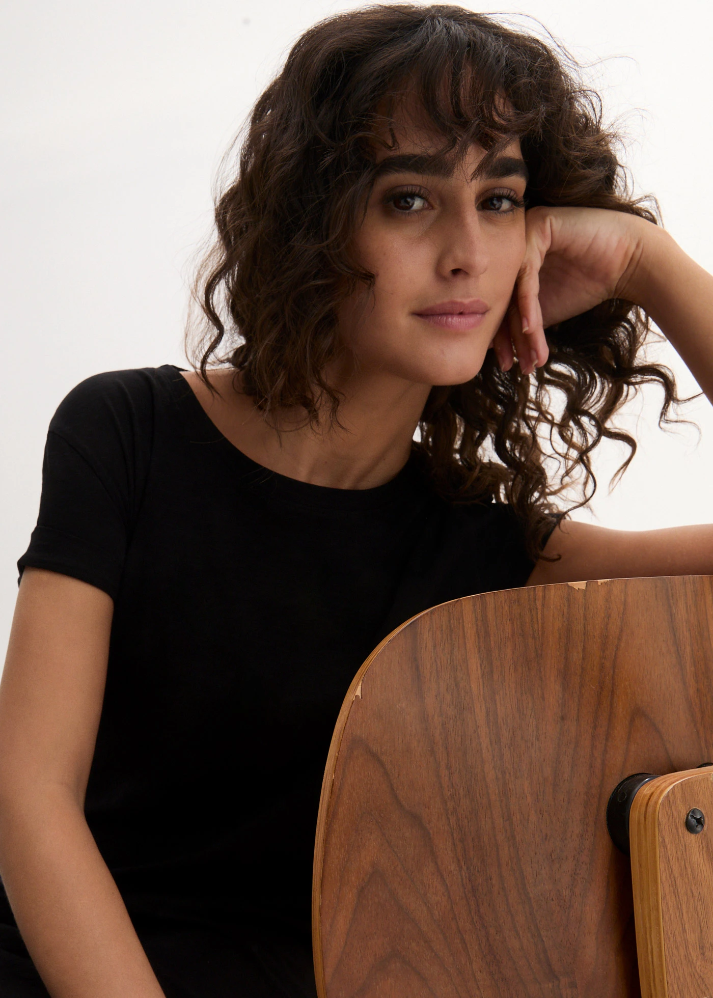 Jersey jurk met biologisch katoen • zwart • bonprix online shop