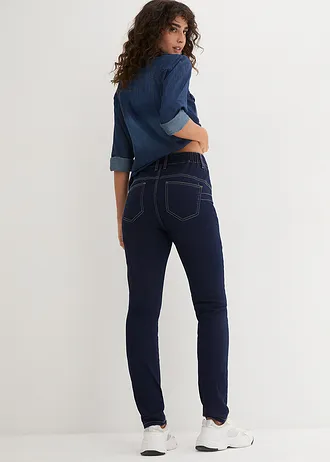 Slim fit jeans high waist, super stretch • dark denim • bonprix online shop