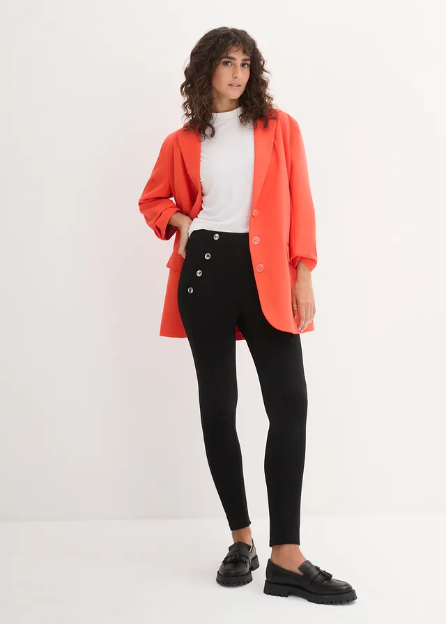 Legging van comfortabel Punto di Roma • zwart • bonprix online shop