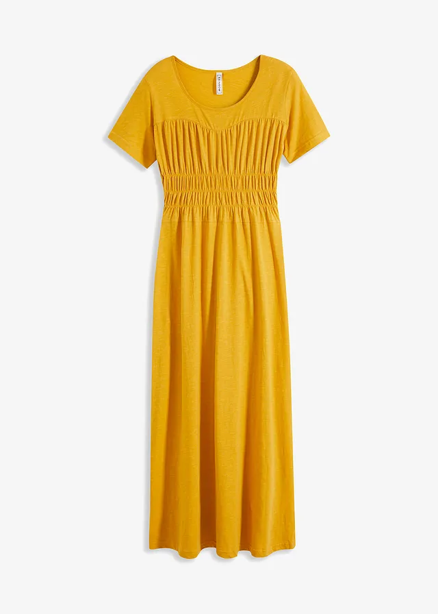 Maxi šaty s riasením