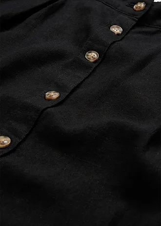 Fustă midi cu in • negru • magazin bonprix