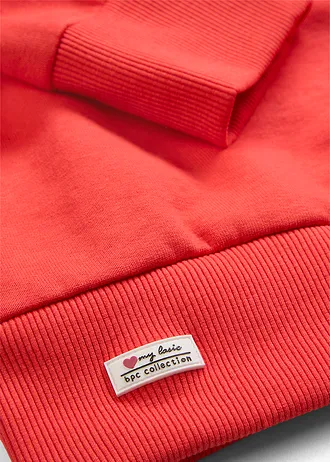 Sweatjurk • kreeftrood • bonprix online shop