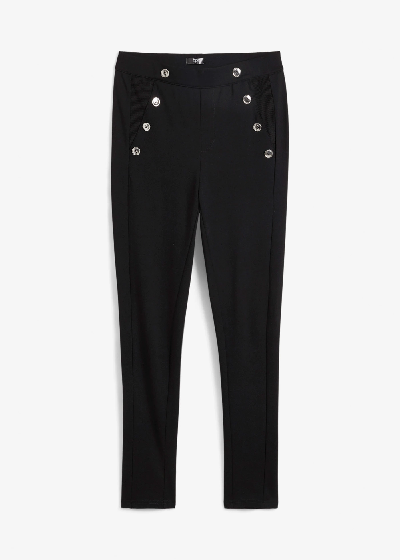 Legging van comfortabel Punto di Roma • zwart • bonprix online shop