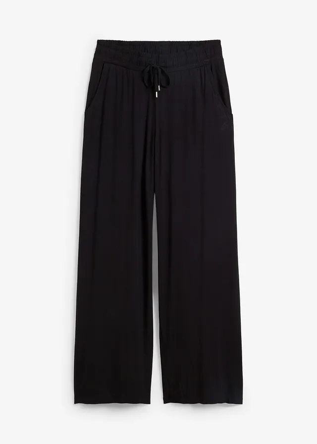 Pantaloni din jerse cu șiret în talie