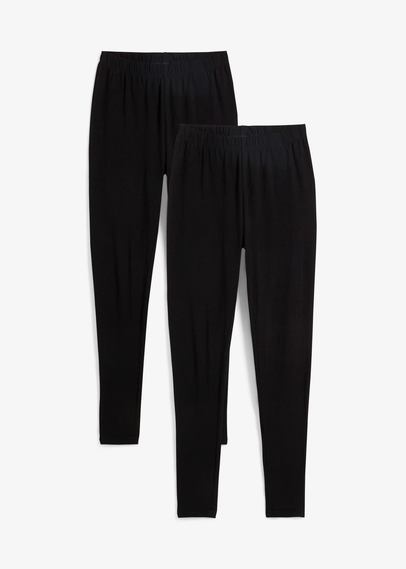 Legging (2 db-os csomag) • fekete • bonprix áruház