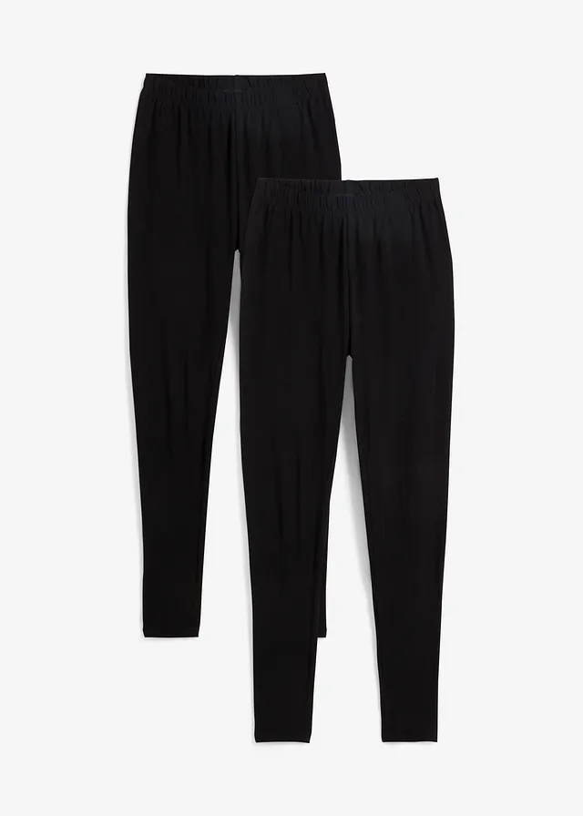 Colanți (set/2 buc.) • negru/negru • magazin bonprix