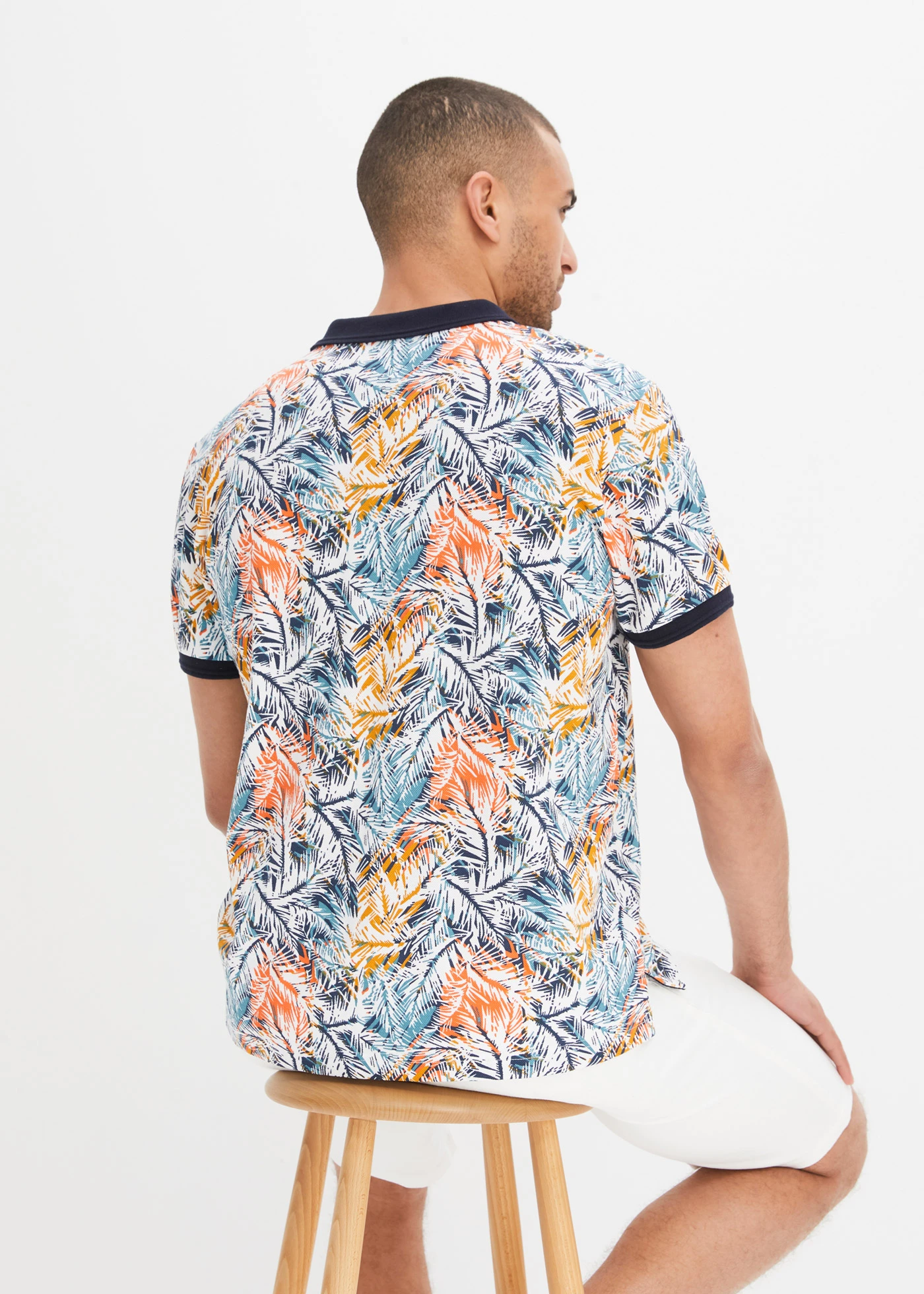 Piqué poloshirt • wit • bonprix online shop