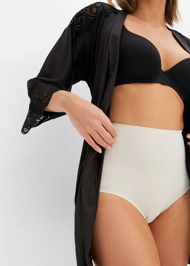 Lot de 3 culottes sculptantes, maintien modéré • 2x beige sable + blanc • product-page.page-title-suffix