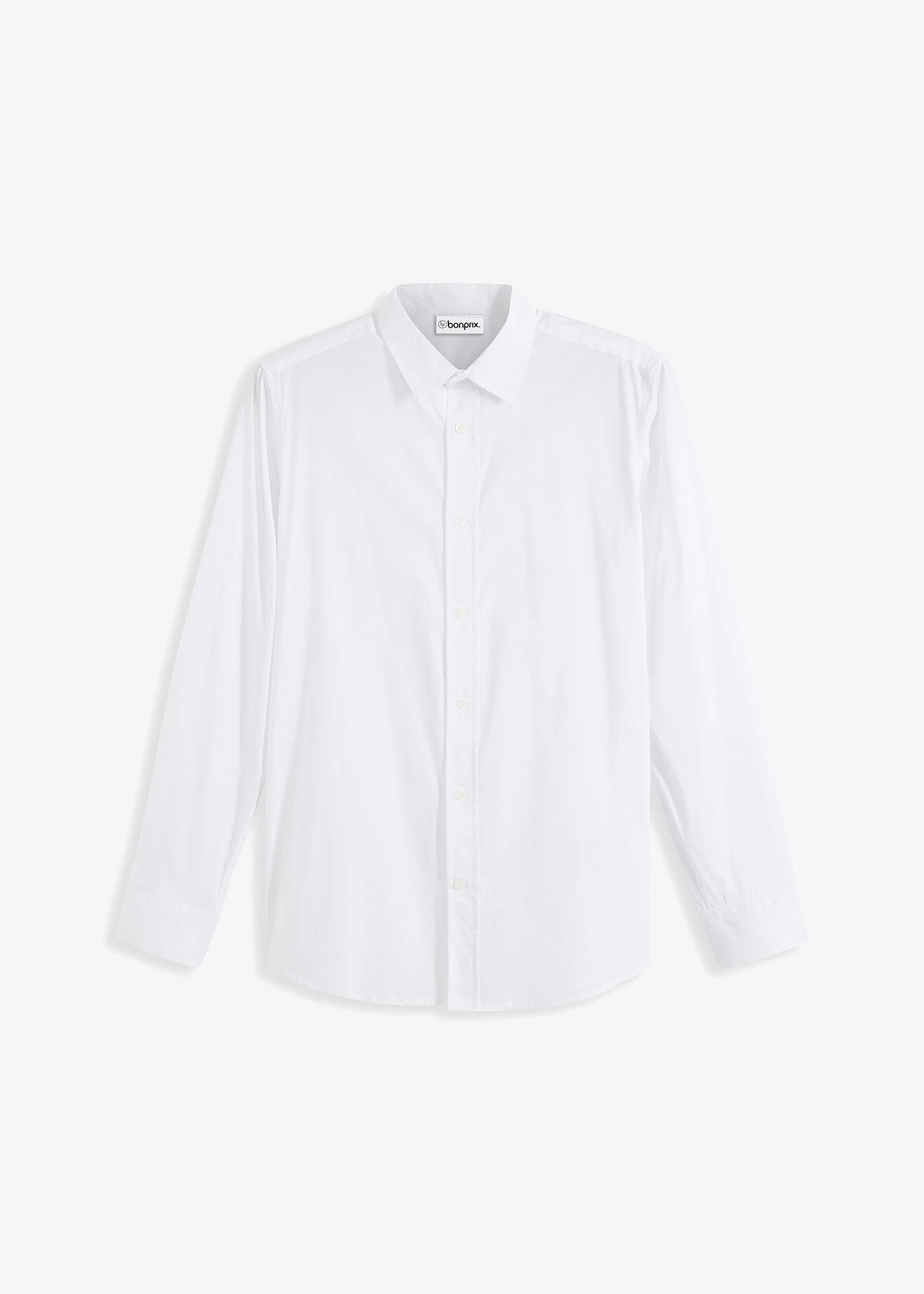 Business košile se strečem, Slim Fit • bílá • bonprix obchod
