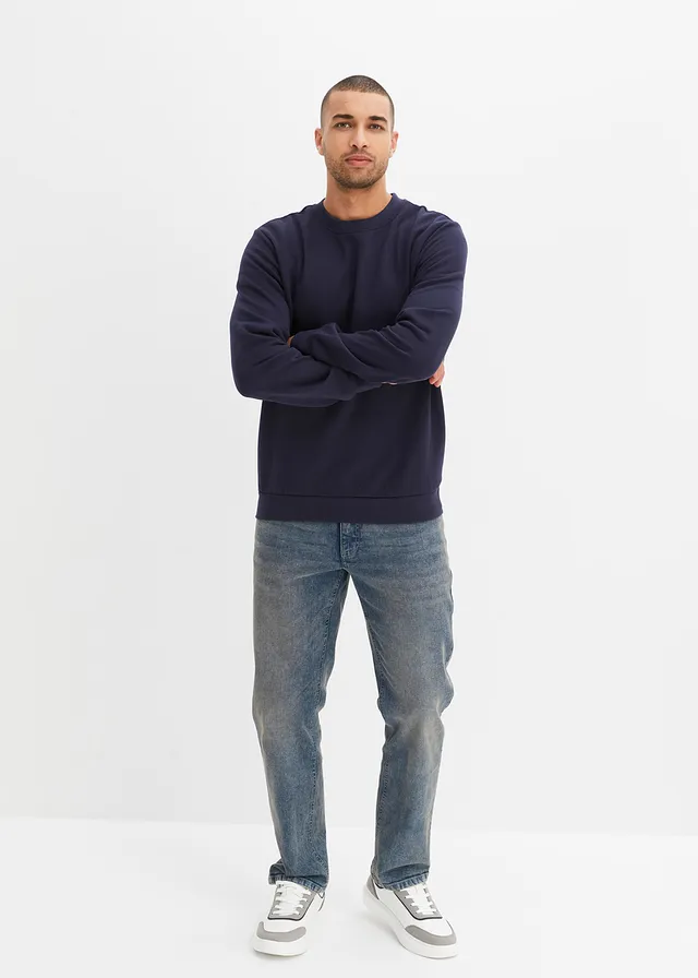 Sweater in regular fit • donkerblauw • product-page.page-title-suffix