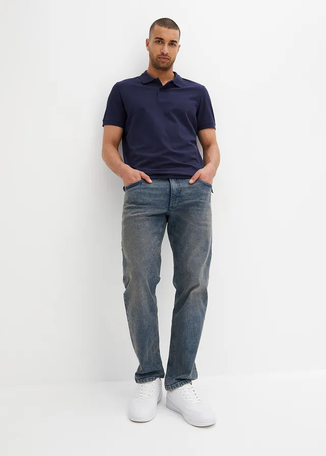 Piqué poloshirt van biologisch katoen