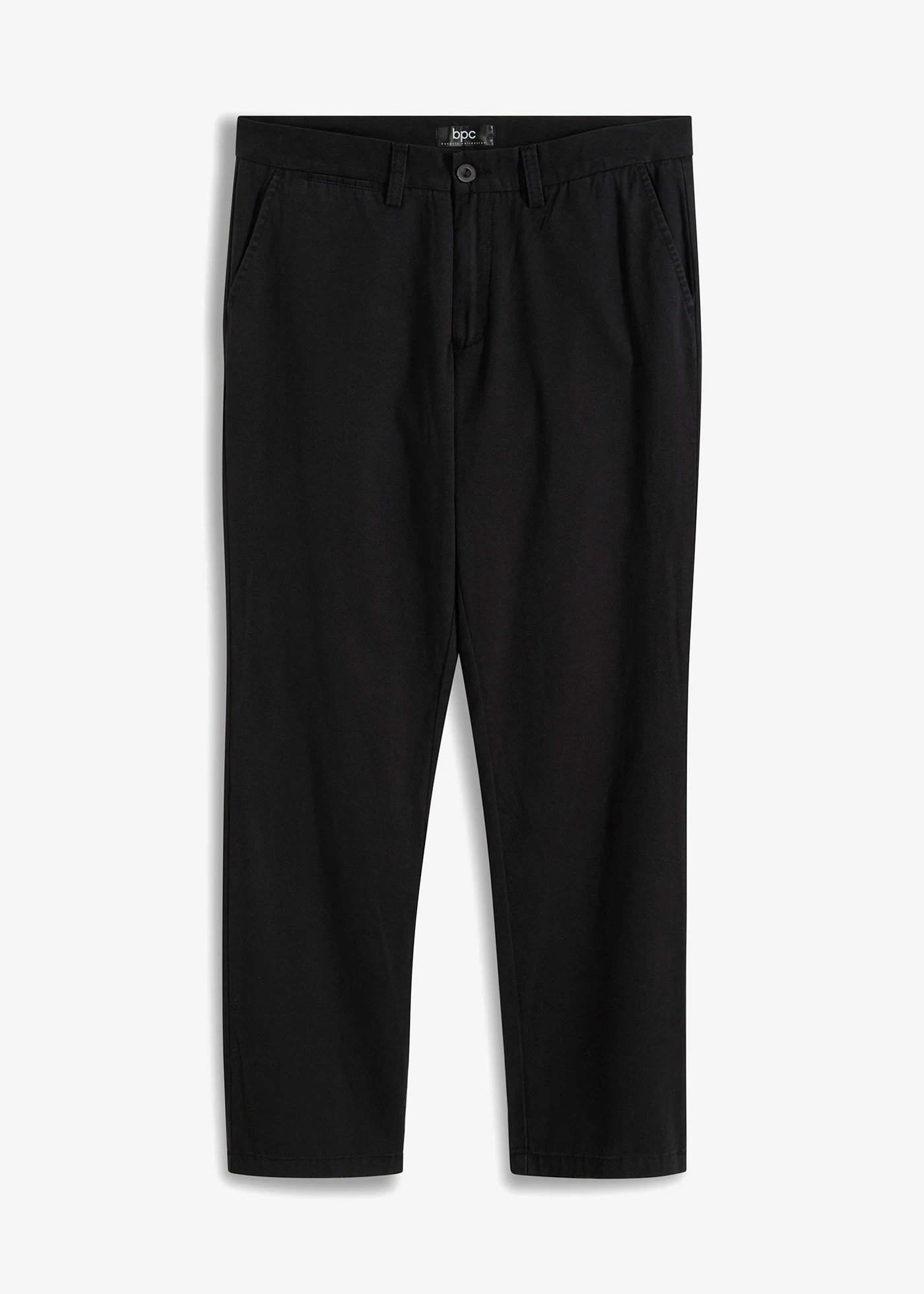 Regular Fit chino-nadrág, Straight • fekete • bonprix áruház
