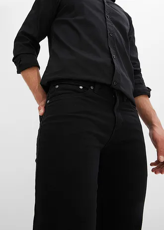 Džíny Slim Fit, Straight • černá • bonprix obchod