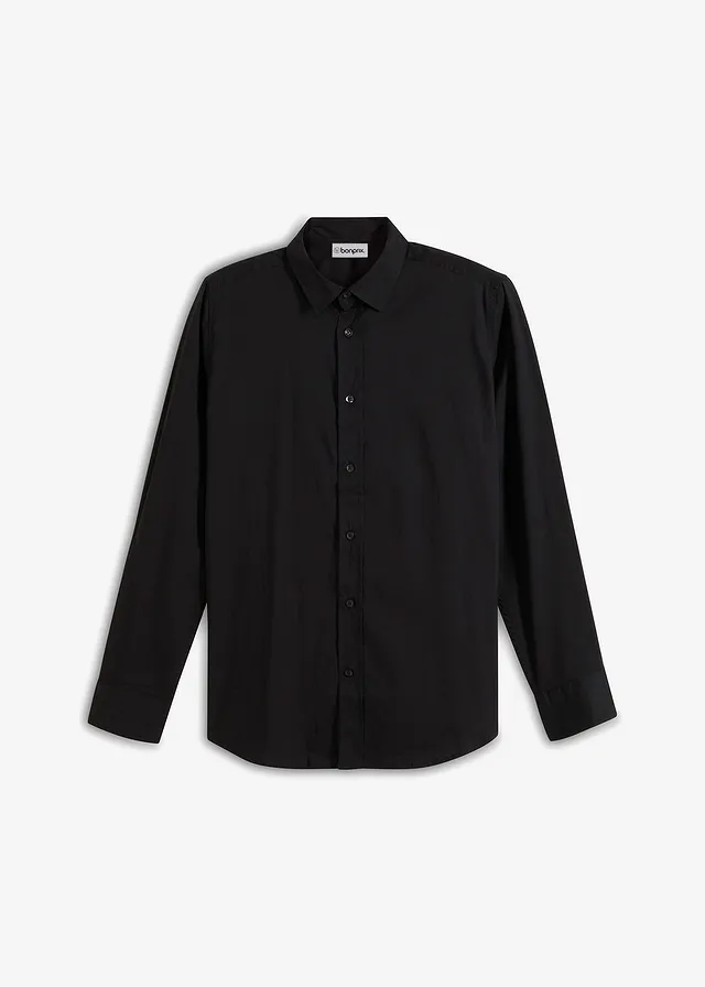 Stretch overhemd, slim fit