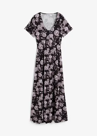 Robe longue et fluide en viscose extensible