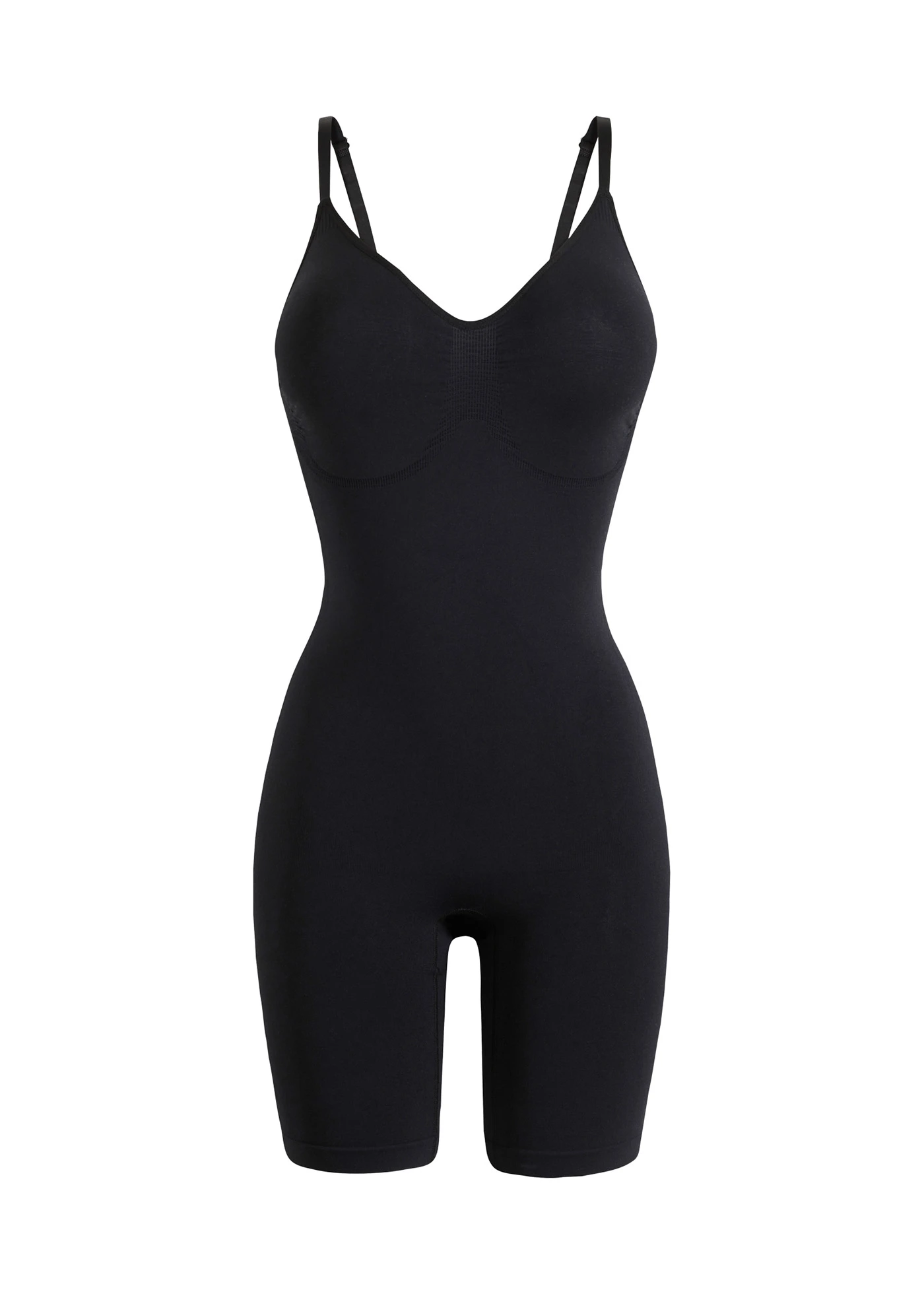 Bezešvé stahovací body, střední tvarující efekt • černá • bonprix obchod