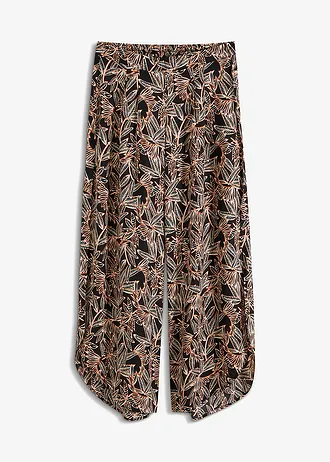 Pantalon palazzo fendu en bas