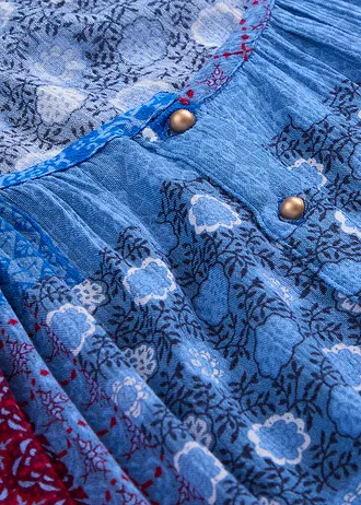 Tuniková halenka se zmačkaným efektem, dlouhý rukáv • enciánově modrá • bonprix obchod