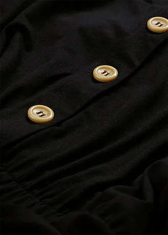 Žerzejový overal ze směsi s viskózou • černá • bonprix obchod