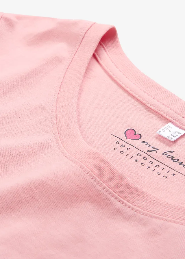 Shirt met ronde hals (set van 5) • soft roze+soft lila+mint+soft lime+donkerblauw • product-page.page-title-suffix