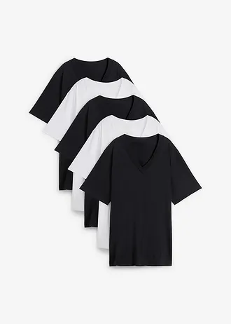 Długi T-shirt (5 szt.)